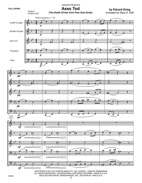 In Christ Alone - Brass Quintet Score And Parts